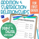 Go Math Chapter 5 Addition and Subtraction, First Grade