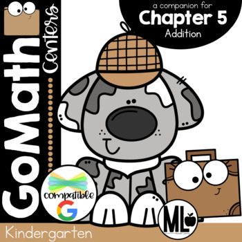 Preview of Go Math Centers, Chapter 5 -Addition,Print & Distance Learning