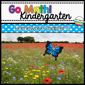 Preview of Go Math! Chapter 5 Kindergarten Homework