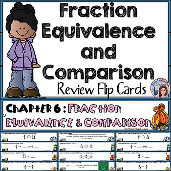Preview of Go Math 4th Grade Chapter 6 Fraction Equivalence and Comparison Activity