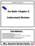 Go Math- Chapter 6 Review Packet - 3rd Grade