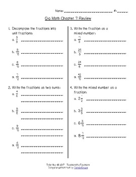 Preview of Grade 4 Go Math Chapter 7 Review