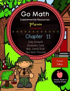 Preview of 2012/2016 Edition Go Math! First Grade Chapter 11