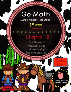 Preview of Go Math! First Grade Chapter 8 Supplemental Resources-Common Core