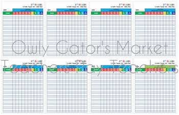 Go Math Florida Chapter Test Tracking Chart Bundle - 3rd Grade Chapters ...