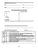 Go Math! Grade 2 2-Digit Regrouping Addition 3-Point Portf