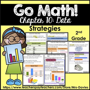 Preview of Go Math! Grade 2 Chapter 10: Data Strategies Reference Book