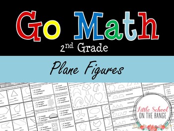 Preview of Go Math Second Grade: Chapter 14 Supplement - Plane Figures