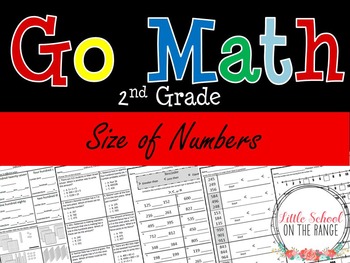 Preview of Go Math Second Grade: Chapter 2 Supplement - Size of Numbers