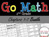 Go Math Second Grade: Unit 1 BUNDLE - Chapters 1 through 7
