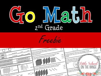 Preview of Go Math Second Grade: FREEBIE