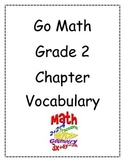 Go Math! Grade 2 Vocabulary