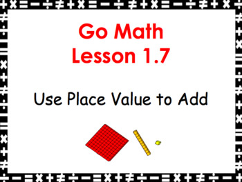 Preview of Go Math Grade 3 Chapter 1 Slides