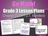 Go Math Grade 3 Chapter 2 Lesson Plans, Journal Prompts & 
