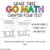 Go Math Grade 3 Chapter 4 Test