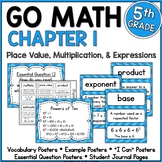 Go Math 5th Grade Chapter 1 Resource Packet