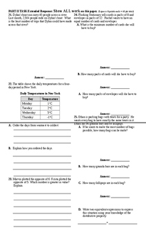 Go Math Grade 6 Unit 1 Post Assessment by Math Teach11 | TpT