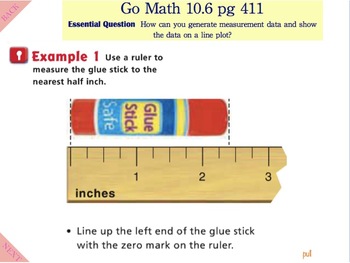 Go Math Interactive Mimio Lesson 10.6 Measure Length by Cool Corner