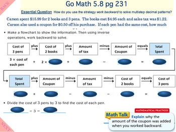 problem solving decimal operations lesson 5 8