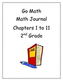 Go Math! Journal Activities for Grade 2, Chapters 1 to 11 BUNDLE