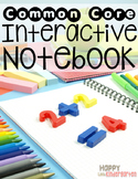 Common Core Kindergarten Interactive Math Notebook