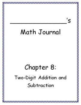 Preview of Go Math - Math Journal - Chapter 8