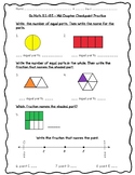 Go Math Practice - 3rd Grade Chapter 8 - Understand Fractions