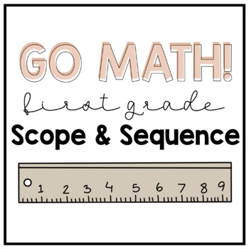 Preview of Go Math! Scope and Sequence | First Grade