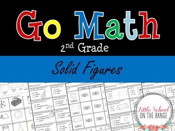 Preview of Go Math Second Grade: Chapter 15 Supplement - Solid Figures