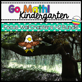 Preview of Go Math! Kindergarten Focus Wall Bundle