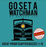 Go Set a Watchman Chapters 1-10 Quizzes- Cheat-Proof!!