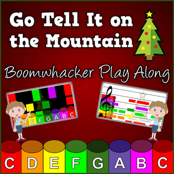 Preview of Go Tell It on the Mountain - Boomwhacker Play Along Videos & Sheet Music