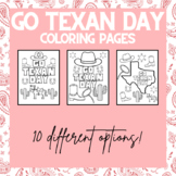 Go Texan Day!! 10 Different Western Themed Black & White C