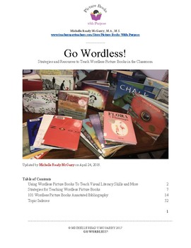 Preview of Go Wordless! Strategies and Resources to Teach Wordless Picture Books