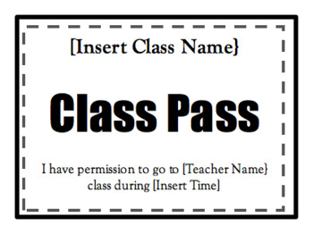 Pass the class