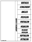 GoMath Gr. 5 Ch. 11 Polygon Foldable - Interactive Notebook