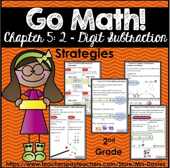 Preview of Go Math Second Grade Chapter 5: 2-Digit Subtraction Homework Helper