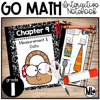 Preview of GoMath Interactive Notebook, Measurement- Chapter 9-First Grade