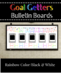 Goal Getter Bulletin Board Kit Rainbow