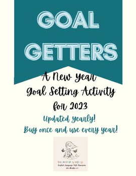 Preview of Goal Getters: New Year's Goal Setting Activity