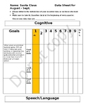 Goal IEP Data Sheet per student EDITABLE Severe and Profound