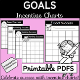 Goal Incentive Chart, Goal Tracker, Reward Chart Printable
