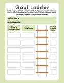 Goal Ladder Worksheet