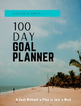 Preview of Goal Planner Healthy Habits Teens 100 Days of Bell Ringers Free Writing Prompts