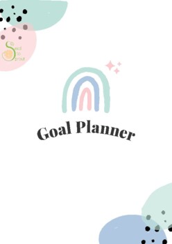Preview of Goal Planner - Useful for preparing and goal setting