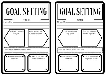 Preview of Goal Setting