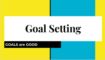 Preview of Goal Setting