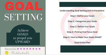 Preview of Goal Setting for Skill Development