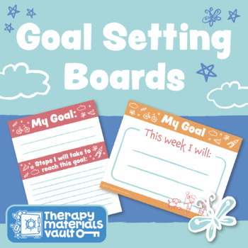 Preview of Goal Setting Boards