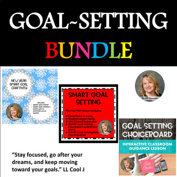 Preview of Goal Setting Bundle btscounselors